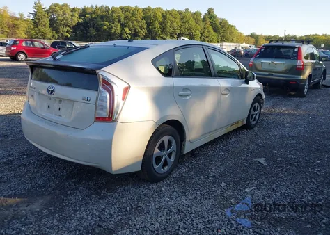 2013 Toyota Prius Two из США, поврежденный, VIN JTDKN3DU6D5696428